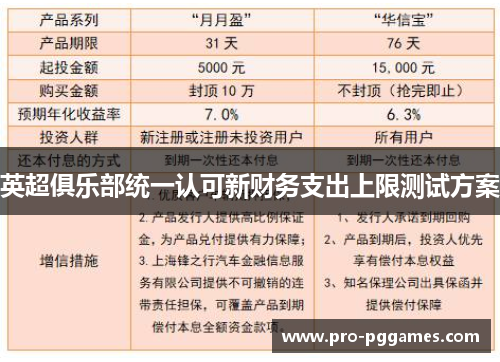 英超俱乐部统一认可新财务支出上限测试方案 英超俱乐部统一认可新财务支出上限测试方案